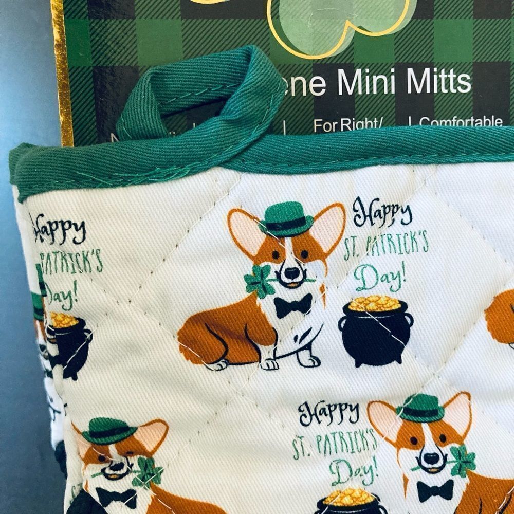 St. Patrick Dachshund Corgi Dog Kitchen Bundle - Picture 6 of 8